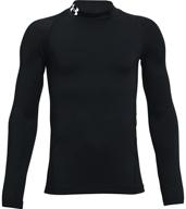👕 детская одежда: футболка с длинными рукавами under armour coldgear для оптимальной производительности логотип