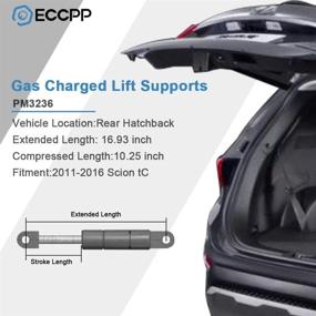 img 3 attached to ECCPP Support Hatchback 2011 2016 Compatible