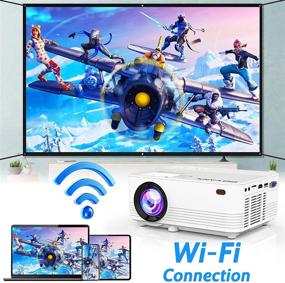 img 2 attached to POYAN K WiFi Projector - 6500 Lumens Full HD 1080P Mini Projector for Outdoor Movies [2021 Upgrade]