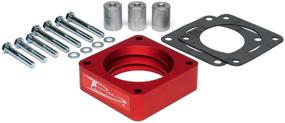 img 1 attached to 🚀 Enhance Performance with Airaid AIR-310-510 PowerAid Throttle Body Spacer - Red