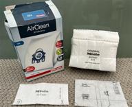 img 1 attached to Miele 10123210 AirClean Type GN 3D Efficiency Dust Bag - Pack of 4 Bags & 2 Filters, in White review by Nicole Mcleod