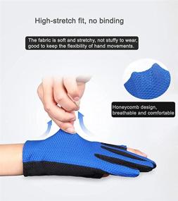 img 1 attached to HOTALU Workout Gloves: Premium Protection Screen Men's Accessories for Enhanced Performance