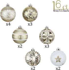 img 2 attached to Valery Madelyn Christmas Shatterproof Decoration Seasonal Decor for Ornaments