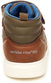 img 2 attached to Stride Rite 360 Cedric High-Top Sneaker: Unisex-Child Athletic Footwear for Comfortable and Stylish Strides