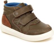 stride rite 360 cedric high-top sneaker: unisex-child athletic footwear for comfortable and stylish strides logo