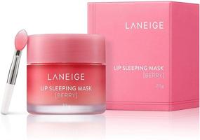 img 1 attached to 💋 Laneige Lip Sleeping Mask 0.71oz (Berry 20g): Hydrate and Revitalize Lips Overnight