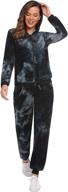 🔥 hotouch velour tracksuit womens 2 piece sweatshirt & sweatpants set - premium full zip hoodie sweatsuit with pockets logo