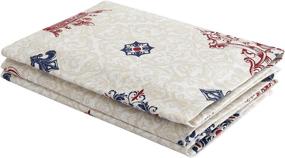 img 1 attached to 🍂 Plush Home 100% Cotton Eco-Friendly Vintage Printed Kitchen Towels - Soft and Highly Absorbent Dish Towels, Set of 3 for Thanksgiving Cleaning - Size 18"x28