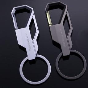 img 4 attached to Cospring Expansion Connection Keychain Business Men's Accessories