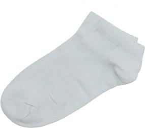 img 3 attached to 🧦 Buorsa 10 Pairs of White Disposable Socks - Travel-Ready & Portable Stretchy Socks for Sports, Business, and Travel