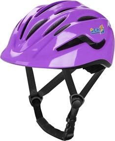 img 4 attached to AGH Toddler Helmet: Adjustable & Vented Bike Helmet for Ages 2-8 Boys & Girls – Ideal for Cycling, Skating, and Scooter Sports