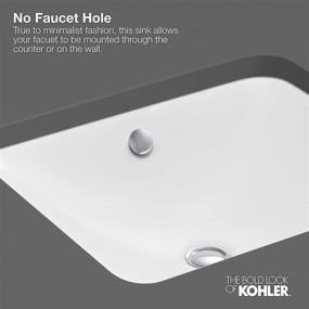 img 1 attached to Kohler K EC2882 0 Verticyl Rectangle Bathroom