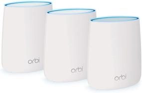 img 4 attached to 📶 NETGEAR Orbi Ultra-Performance Home Mesh WiFi System - AC3000 Router and Two Satellite Extenders, Coverage up to 6,000 sq. ft., Speeds up to 3Gbps (RBK53)