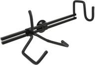 🎸 monoprice 602131 acoustic guitar wall mount: stylish horizontal hanger/holder, 23 inch bracket length - perfect storage & display solution for standard sized acoustic guitars in black логотип