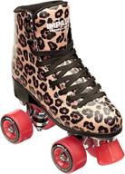 🐆 impala rollerskates girl's impala quad skate (big kid/adult) leopard 6 (us men's 4, women's 6) m - fun, stylish, and comfortable rollerskates for teens and adults! logo