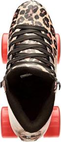 img 1 attached to 🐆 Impala Rollerskates Girl's Impala Quad Skate (Big Kid/Adult) Leopard 6 (US Men's 4, Women's 6) M - Fun, Stylish, and Comfortable Rollerskates for Teens and Adults!