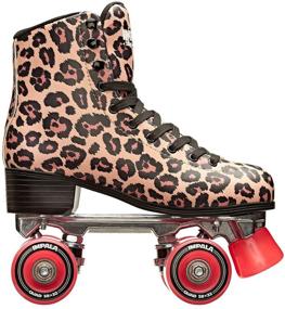 img 3 attached to 🐆 Impala Rollerskates Girl's Impala Quad Skate (Big Kid/Adult) Leopard 6 (US Men's 4, Women's 6) M - Fun, Stylish, and Comfortable Rollerskates for Teens and Adults!