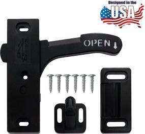 img 4 attached to 🚪 Camp'N - RV Screen Door Latch- Right Hand Handle for RV, Trailer, Camper, Motor Home, Cargo Trailer - OEM Replacement (RH)