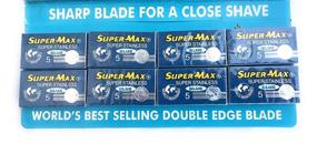 img 1 attached to 💈 Enhanced Double Razor Blade Super Stainless: The Ultimate Shaving Solution