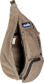 img 2 attached to Stylish and Functional: Discover 🎒 the KAVU Sling Crossbody Corduroy Backpack