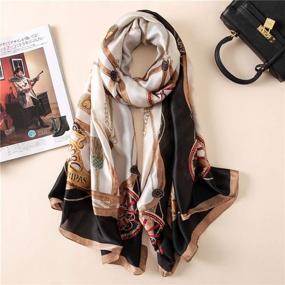 img 3 attached to 🧣 ZDMHSH Fashion Scarves: Stylish Sunscreen Women's Accessories for Scarves & Wraps