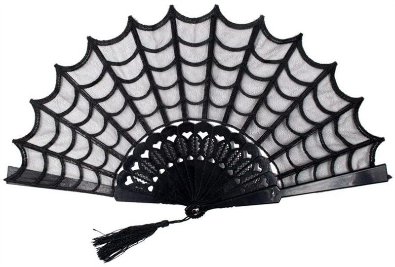 kreepsville 666 spiderweb gothic fabric 로고