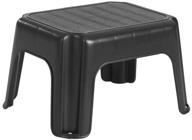 🪜 прочный стульчик rubbermaid one-step: идеально подходит для дома, офиса, гаража; выдерживает до 200 фунтов. логотип