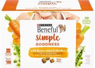🐶 premium quality purina beneful simple goodness adult dry dog food - nutritious and delicious logo