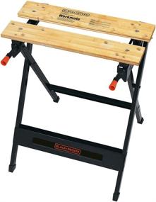 img 4 attached to BLACK+DECKER Workmate Portable Workbench WM125: 350 lb. Capacity - Efficient and Mobile