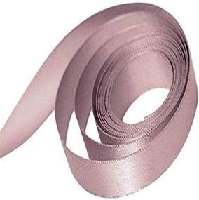 img 1 attached to 🎀 Papillon Ribbon and Bow: Antique Mauve Single Face Satin - 5/8" Width