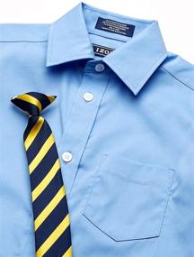 img 2 attached to IZOD Sleeve Dress Shirt White Boys' Clothing: Browse Tops, Tees & Shirts