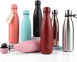 stainless reusable bottle carabiner bottles logo
