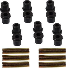img 2 attached to 🚙 Huskey EZGO TXT Golf Cart Rear 6X Leaf Spring and 12X Bushing Kit - Premium Quality Rubber for Long-lasting Performance - 1996-Up Compatible - Replaces OEM Sleeve Part No#: 70289G02 and Bushing Part No#: 70291G0