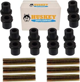 img 4 attached to 🚙 Huskey EZGO TXT Golf Cart Rear 6X Leaf Spring and 12X Bushing Kit - Premium Quality Rubber for Long-lasting Performance - 1996-Up Compatible - Replaces OEM Sleeve Part No#: 70289G02 and Bushing Part No#: 70291G0
