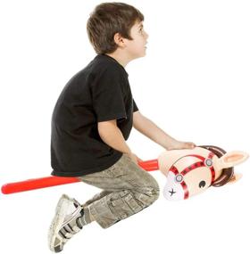 img 1 attached to 8PCS Inflatable Stick Horse Kids