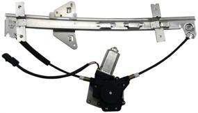 img 4 attached to 🔌 Rear Driver Side Power Window Regulator with Motor Assembly - CHRYSLER Durango 1998-2003, CHRYSLER Dakota Quad Cab 2000-2004 - SONLEE 741-598