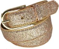 👗 stylish sequin studded leather waistband - corlink women's belt accessories logo