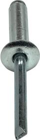 img 1 attached to Premium Pop Rivets: Durable Aluminum Steel Mandrel for Exceptional Joining Strength