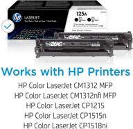 🖨️ hp 125a, cb540ad, 2 black toner cartridges logo