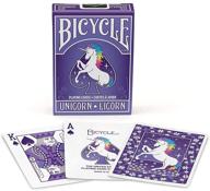unicorn bicycle playing cards logo