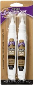 img 1 attached to Powerful Aleene's Turbo Tacky Glue Pens - 2-Pack for Superior Adhesion