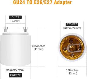 img 1 attached to Адаптер JACKYLED Gu24, 50 штук