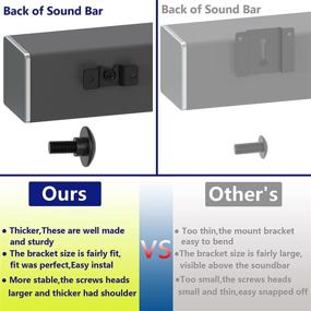 img 3 attached to Mounting SoundBar Soundbar Soundbars Brackets