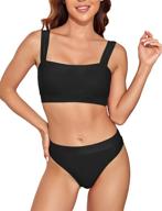 waisted bandeau athletic swimsuits bathing sports & fitness logo