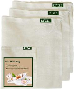 img 4 attached to Straining Reusable Unbleached Organic Cheesecloth Kitchen & Dining