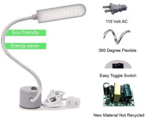 img 1 attached to Energy-Efficient LED Sewing Machine Lights for Optimal Savings