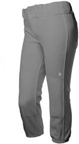 img 4 attached to 👖 Take on the Field with RIP Girls 4 Way Stretch Softball Girls' Pants & Capris