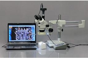img 2 attached to 📷 AmScope MU1403-CK 14 Megapixel Live Video USB 3.0 Microscope Camera with Digital Imaging & Calibration Kit