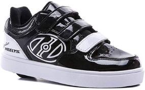 img 4 attached to 👟 HEELYS Signature Motion Plus Sneakers in Black/White