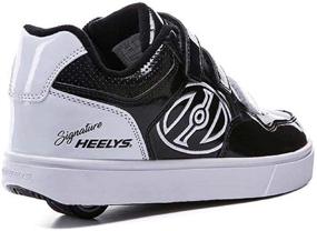 img 1 attached to 👟 HEELYS Signature Motion Plus Sneakers in Black/White